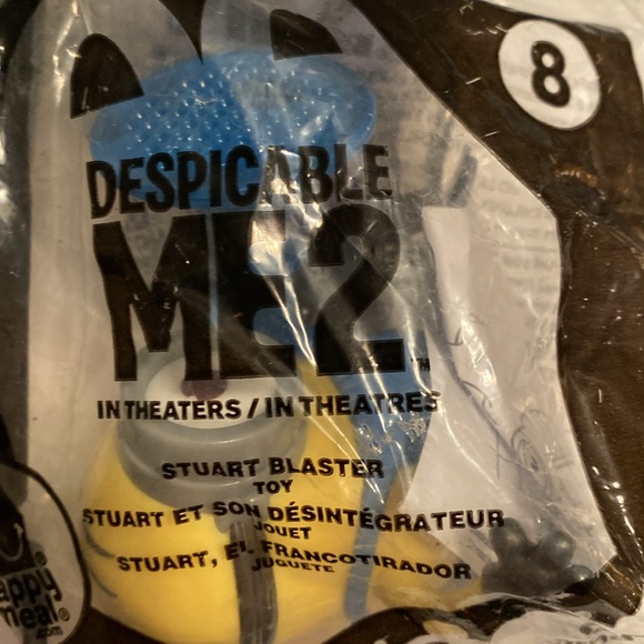 Set of 7 Despicable Me2 Happy Meal Toys - Picture 9 of 11